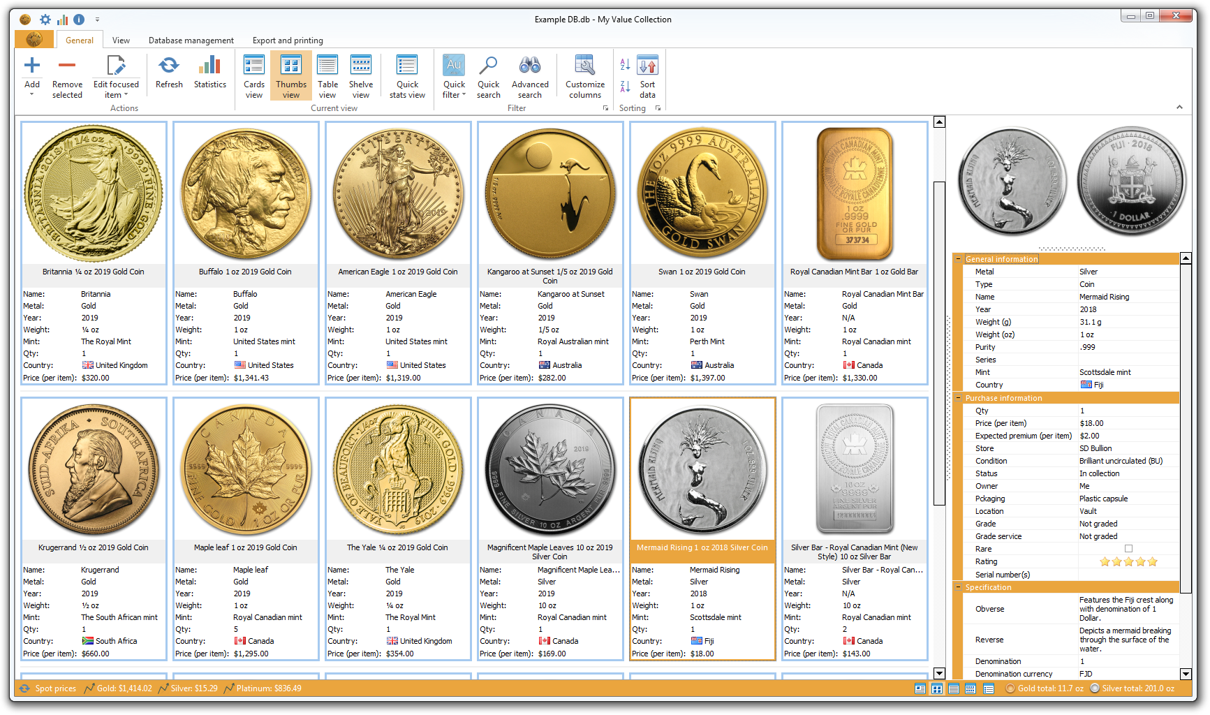 Coin Collection Inventory Software For Mac